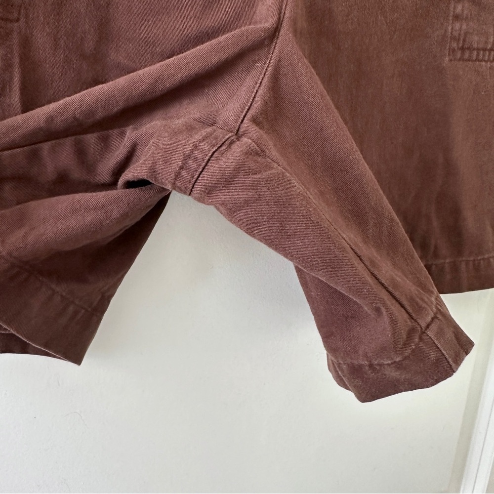Vintage 90s Jones NY Brown Denim Mom Shorts Women’s Plus Size 16 Jorts Spring - Picture 8 of 14